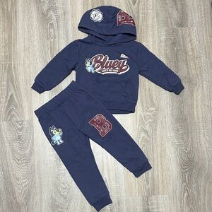 Kids Navy Tracksuit Set